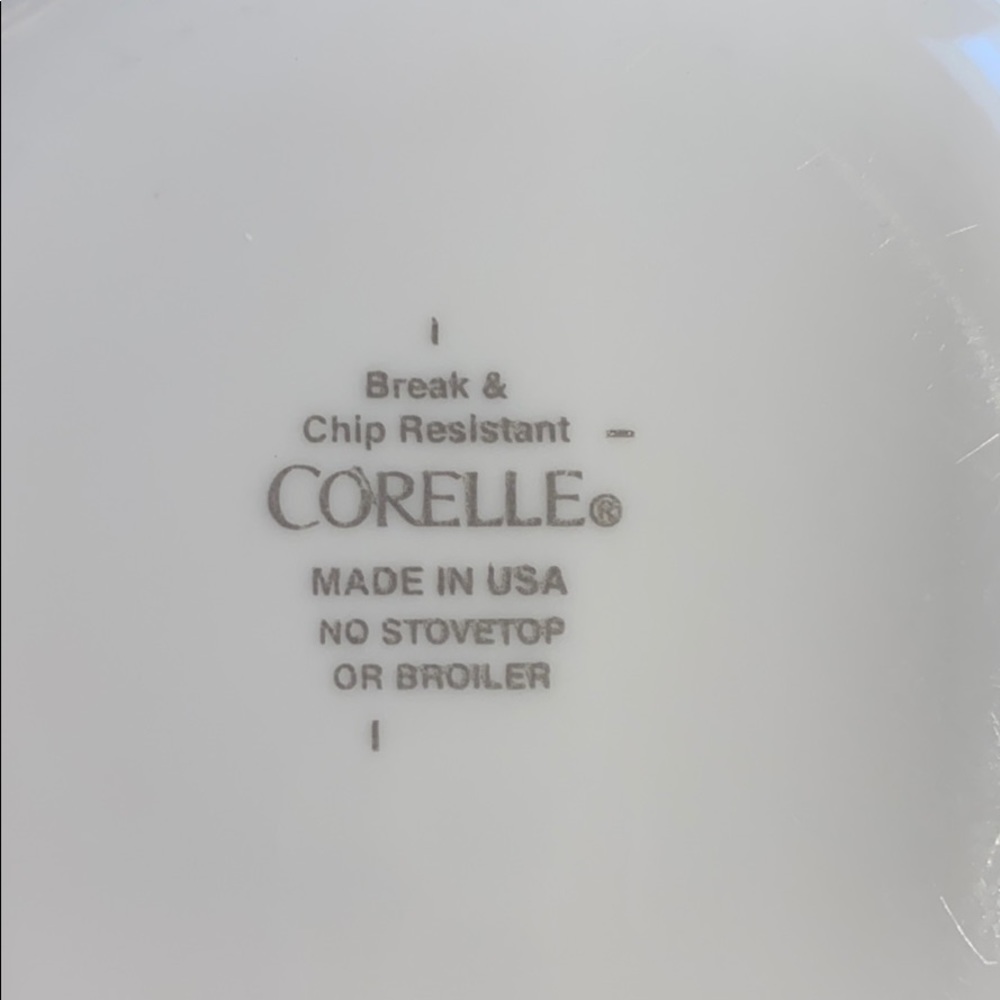 4 Corelle Just White 18oz. Cereal Bowls - Picture 4 of 7